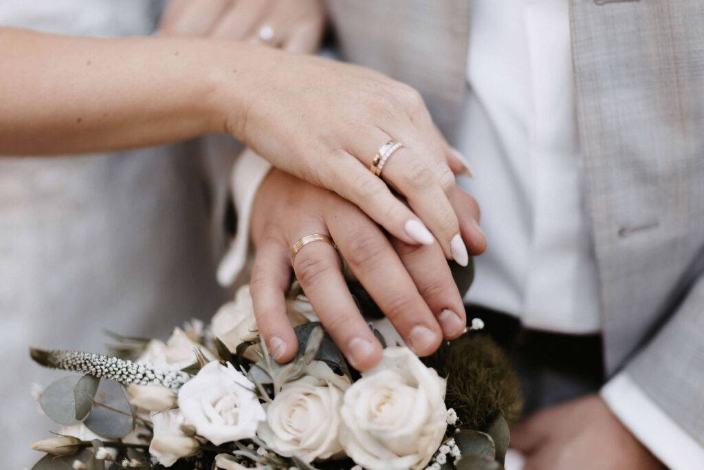 Detailaufnahme der Ringe